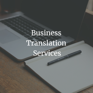 Business Translation Services | Affinity