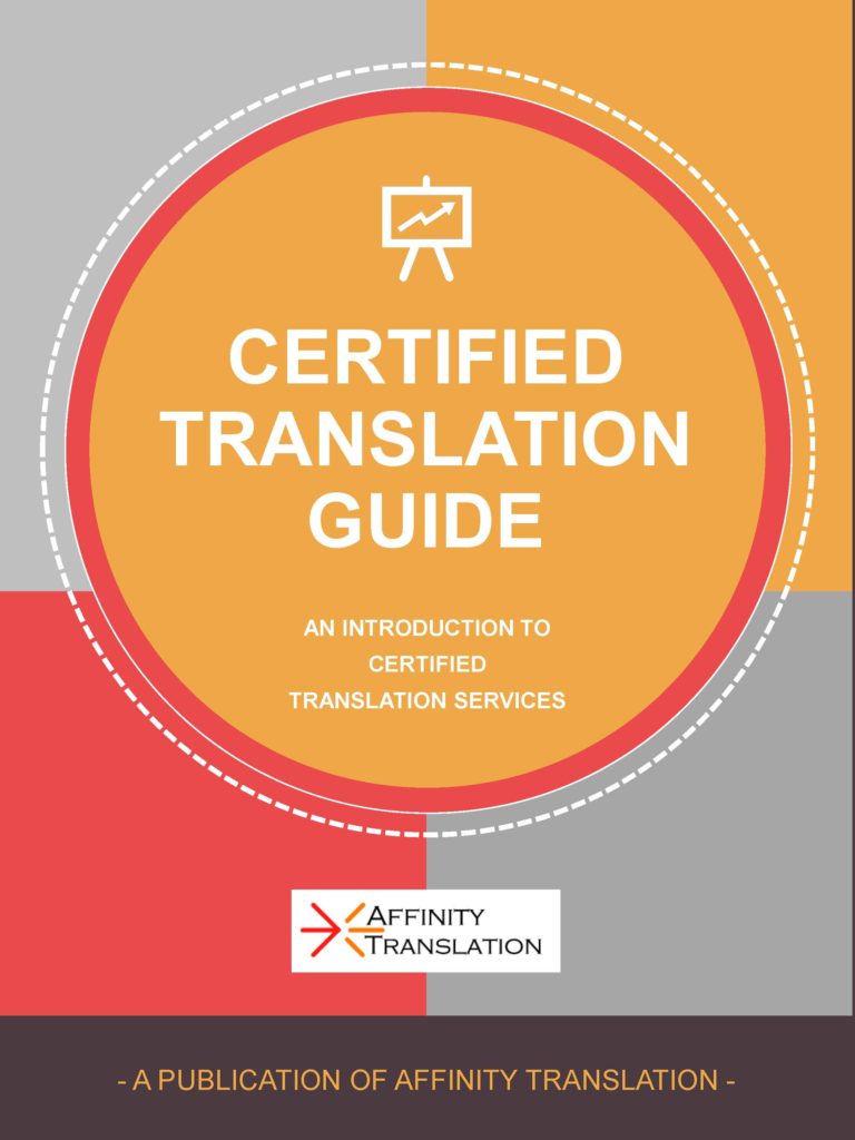 Qualifications For Certified Translation Services Affinity 8384